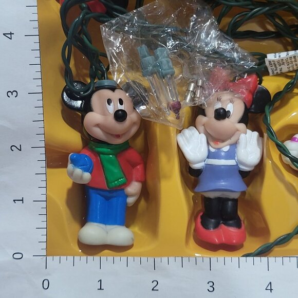 10 Light Mickey & Friends Tree Trimmer Set Minami Christmas String Lights - Picture 12 of 14